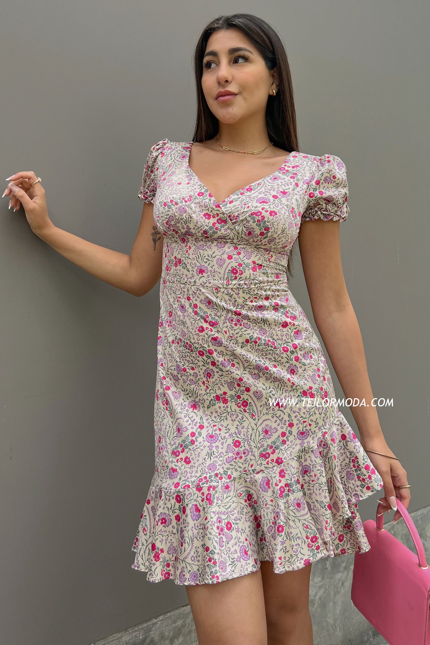 VESTIDO ANGELINA BEIGE