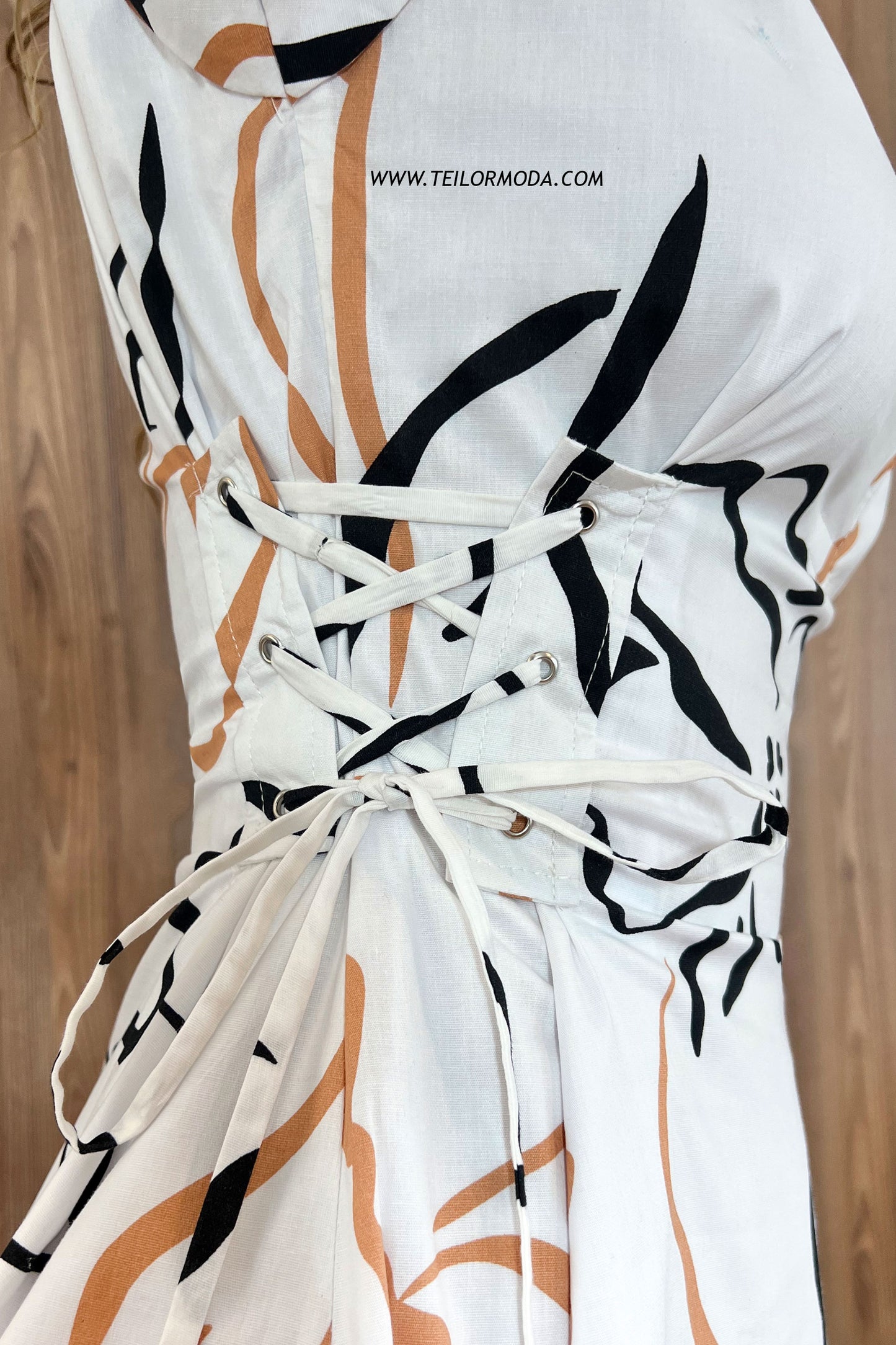 VESTIDO ESTAMPADO ISABELLA PERLA