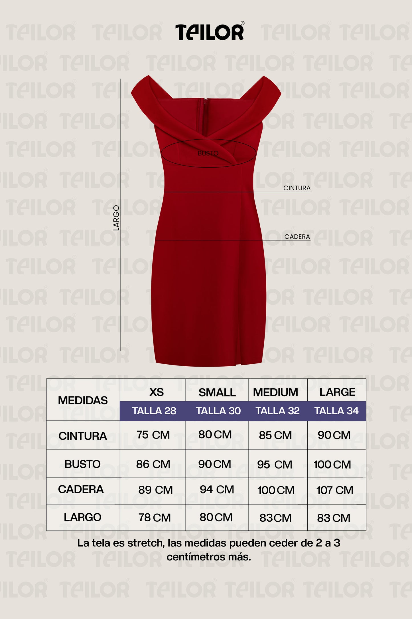 VESTIDO CORTO PILAR BEIGE