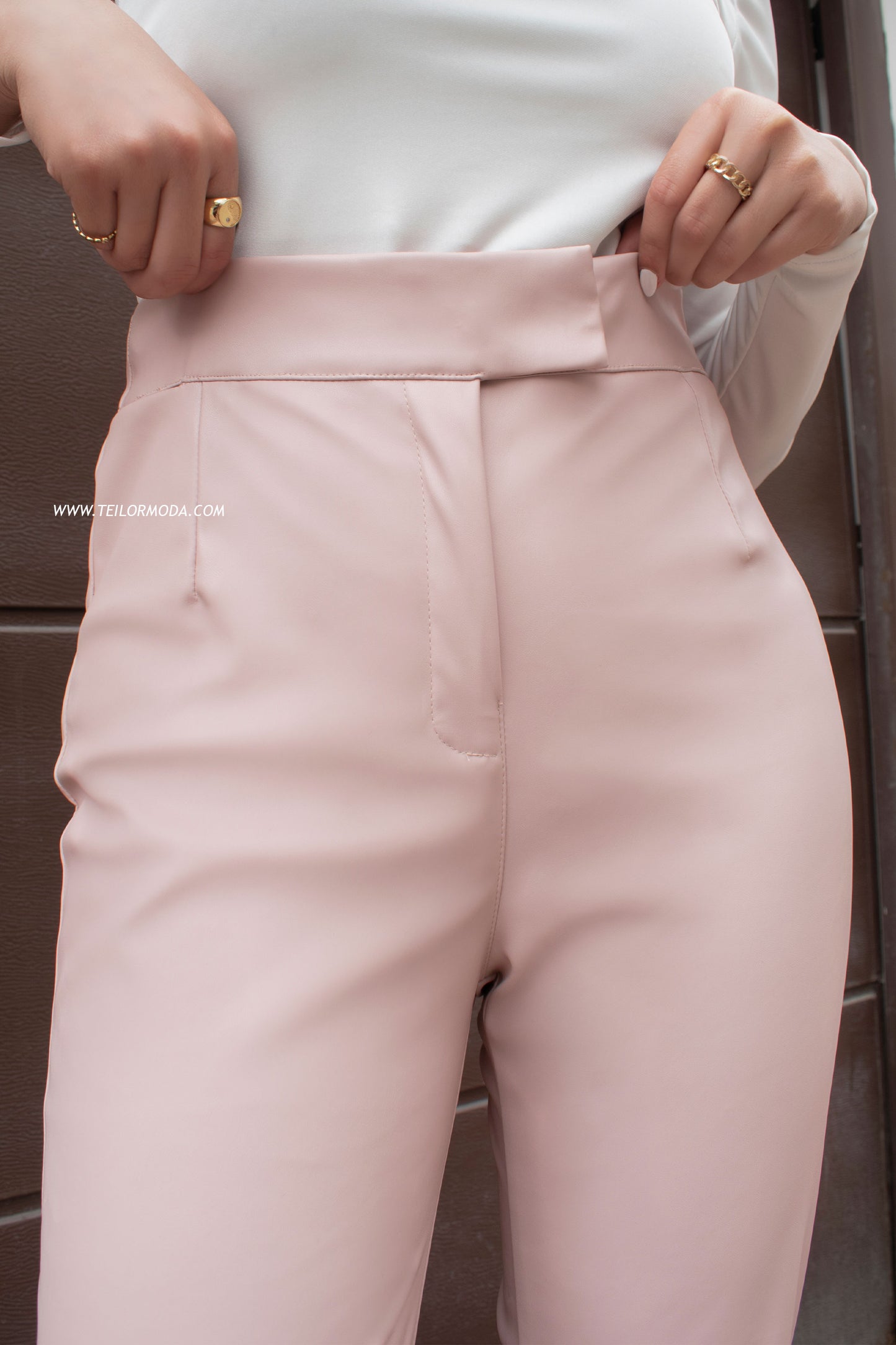 PANTALÓN CUERINA SIMONE ROSADO