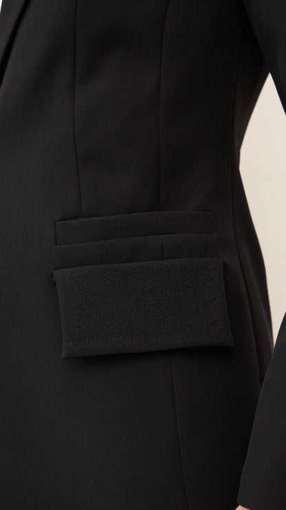 Blazer moderno nerea negro