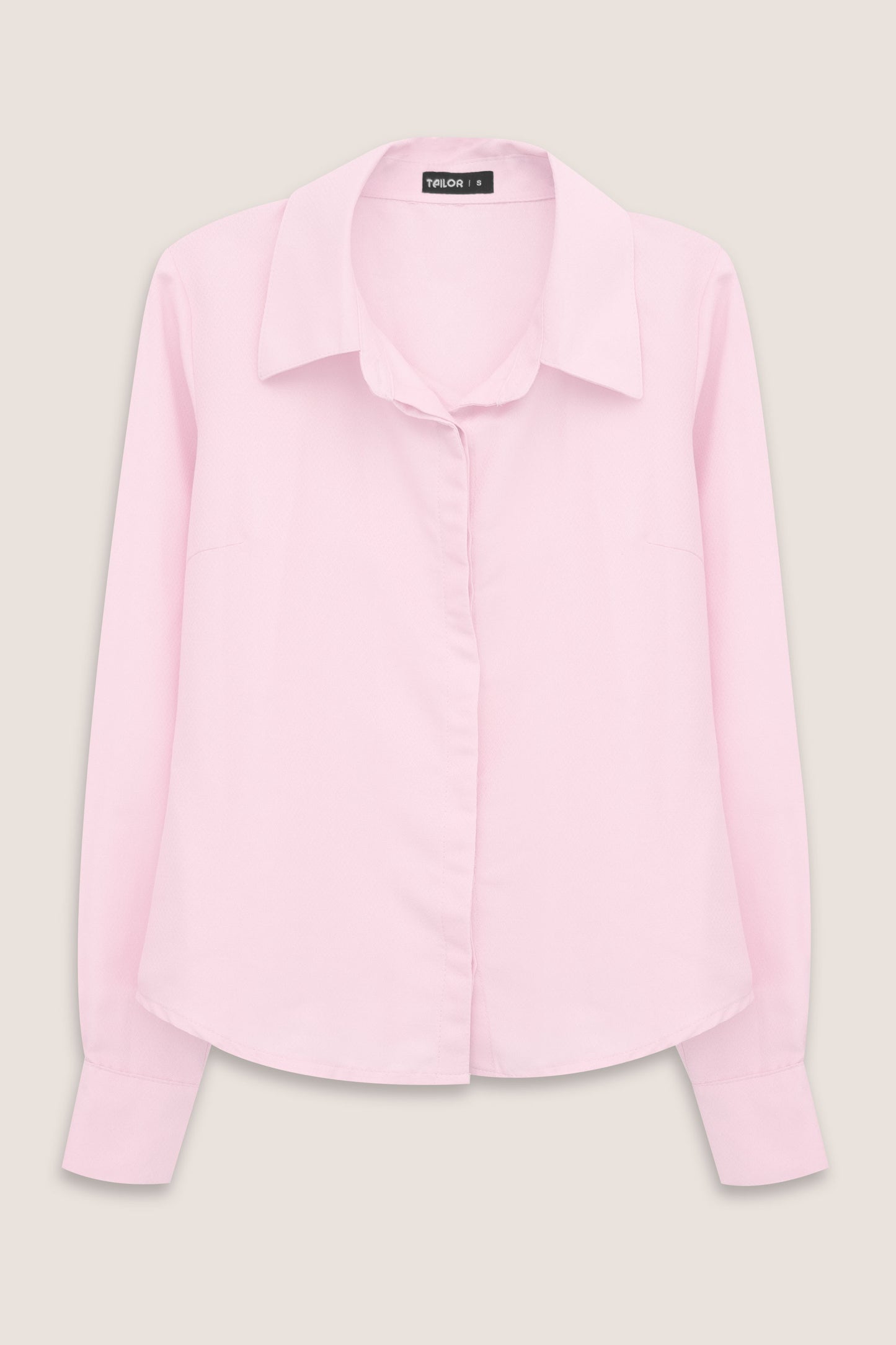 BLUSA CAMISA COTON MARIE ROSADO