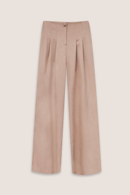 PANTALÓN PALAZZO CLARISSA BEIGE