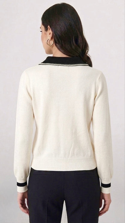 SWEATER CHOMPA GABRIELLE PERLA