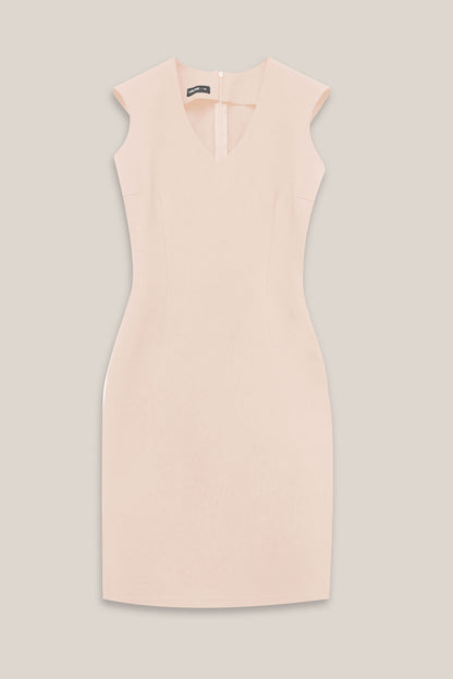 VESTIDO SASTRE MARGARET BEIGE