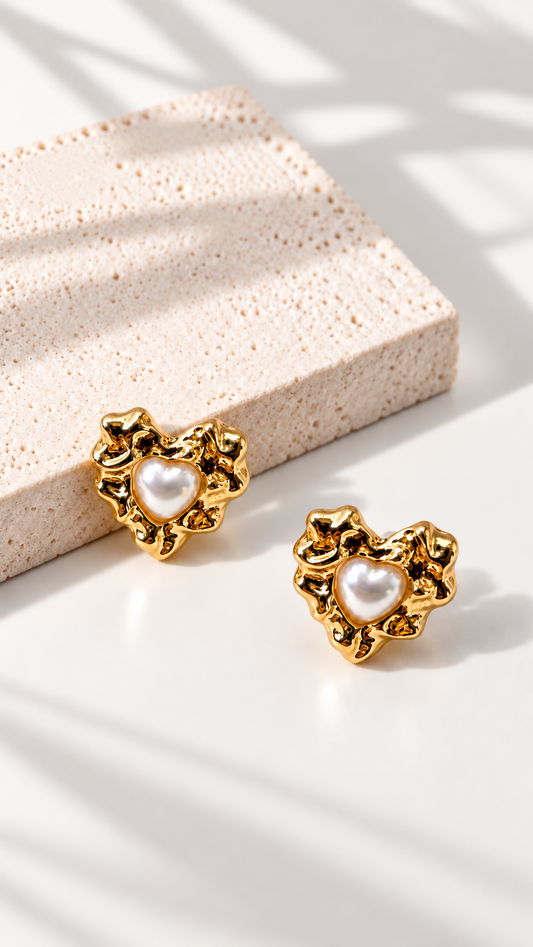 ARETES ROSE DORADO