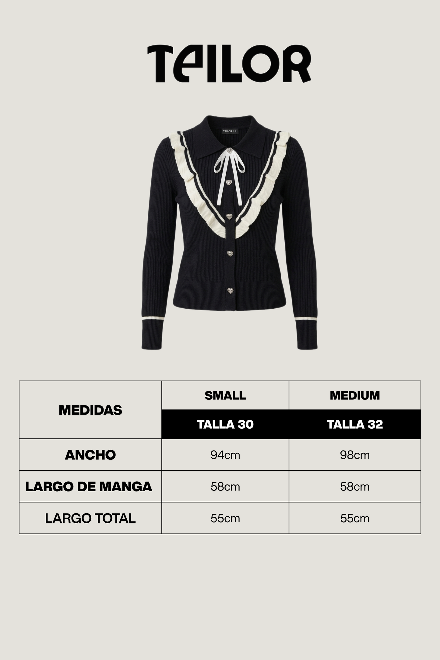 SWEATER CHOMPA ANNIE BORGOÑA