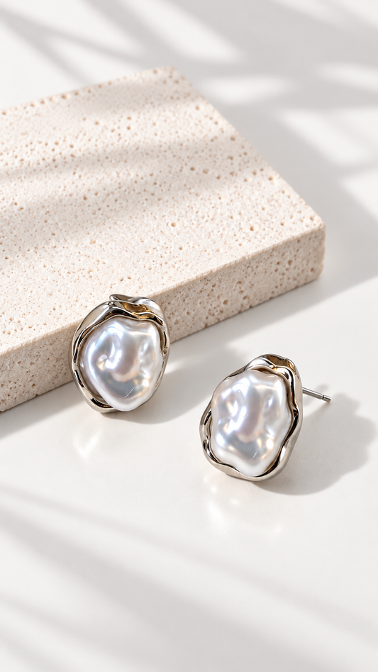 ARETES ANDREA PLATEADOS