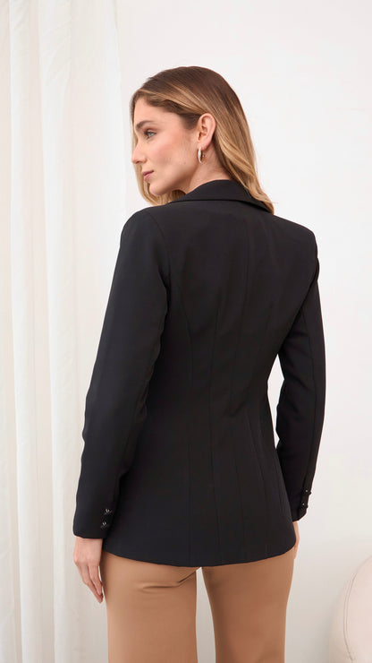 Blazer moderno nerea negro