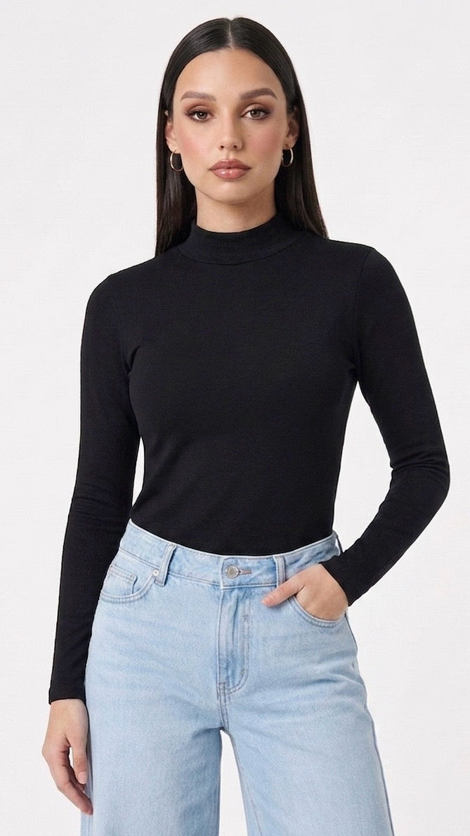 POLO CAFARENA AMALIA NEGRO