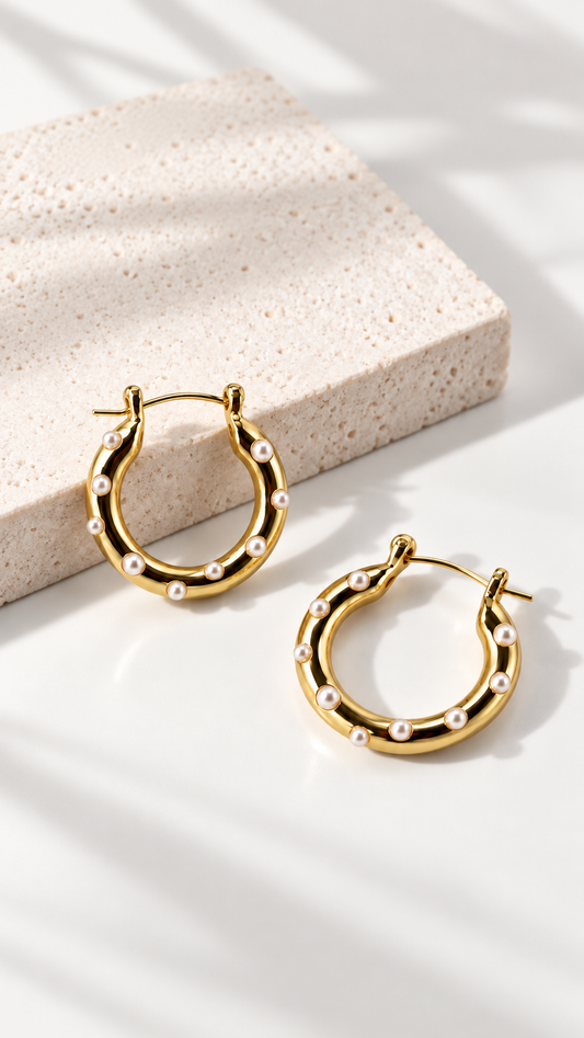 ARETES ARGOLLA ROUSE DORADO