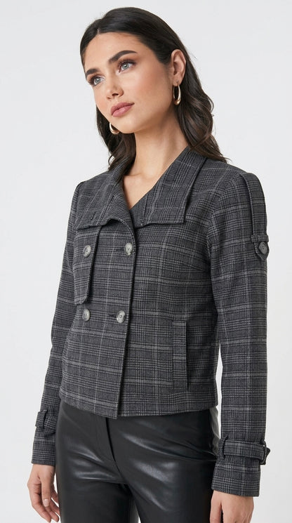 CASACA FUNNEL NECK JACKET ALE  NEGRA