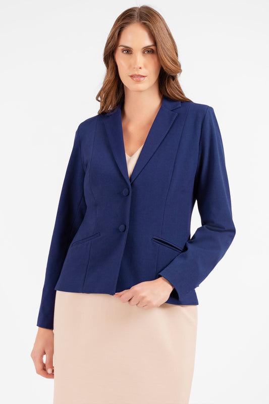 BLAZER SASTRE GABRIELLE AZUL MARINO