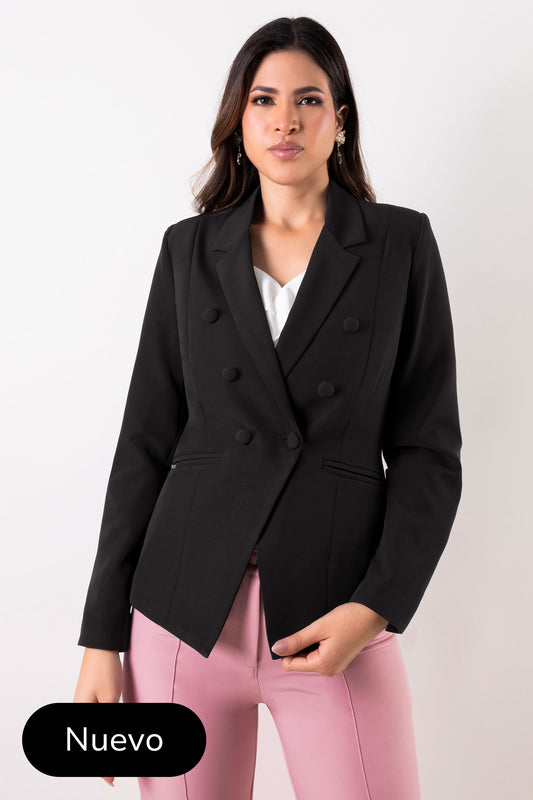 BLAZER CRUZADO GALICIA NEGRO