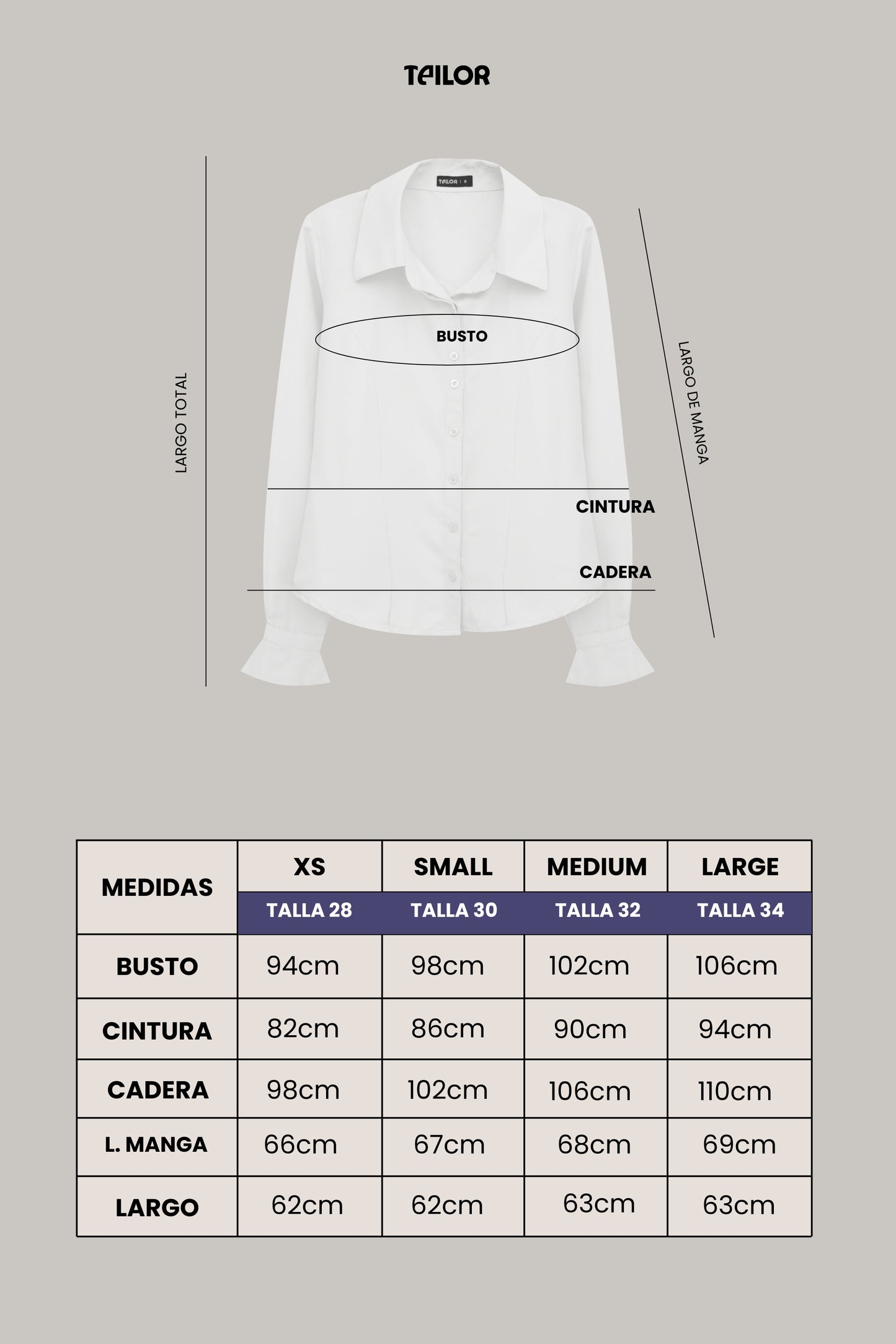 BLUSA CAMISA COTON ISABEL BLANCO