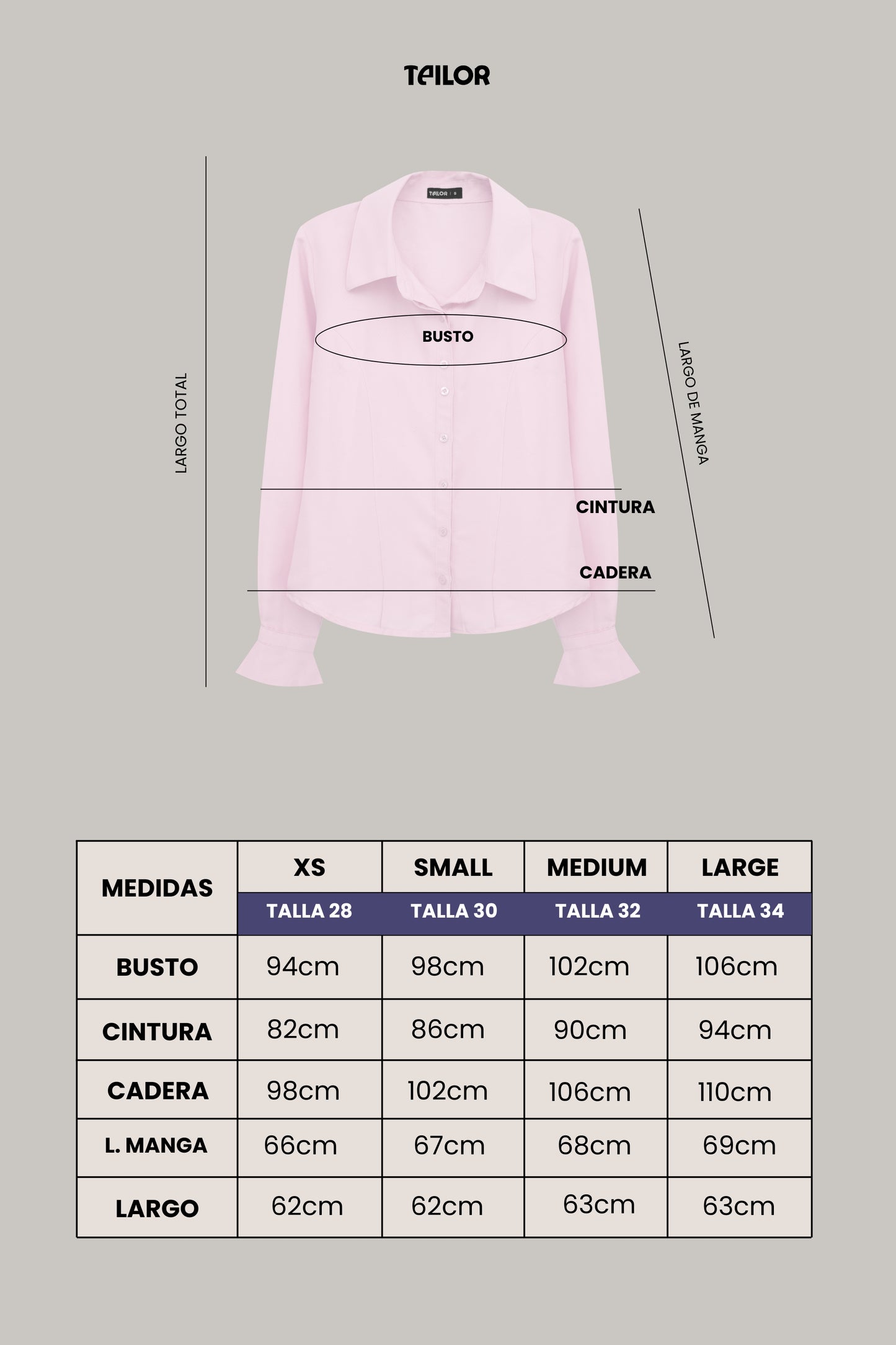 BLUSA CAMISA COTON ISABEL ROSADO