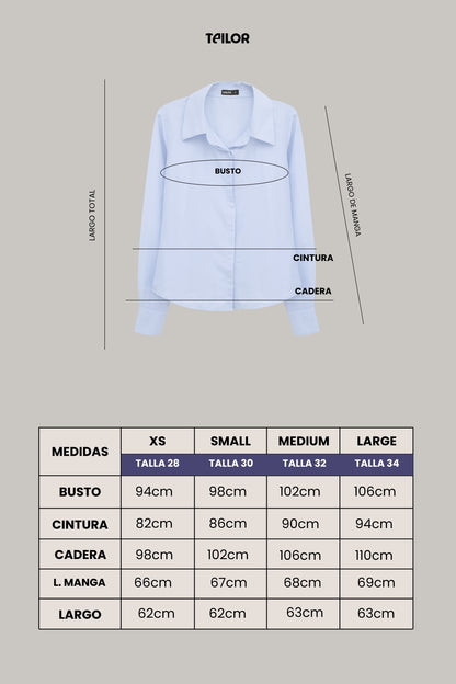 BLUSA CAMISA COTON MARIE CELESTE