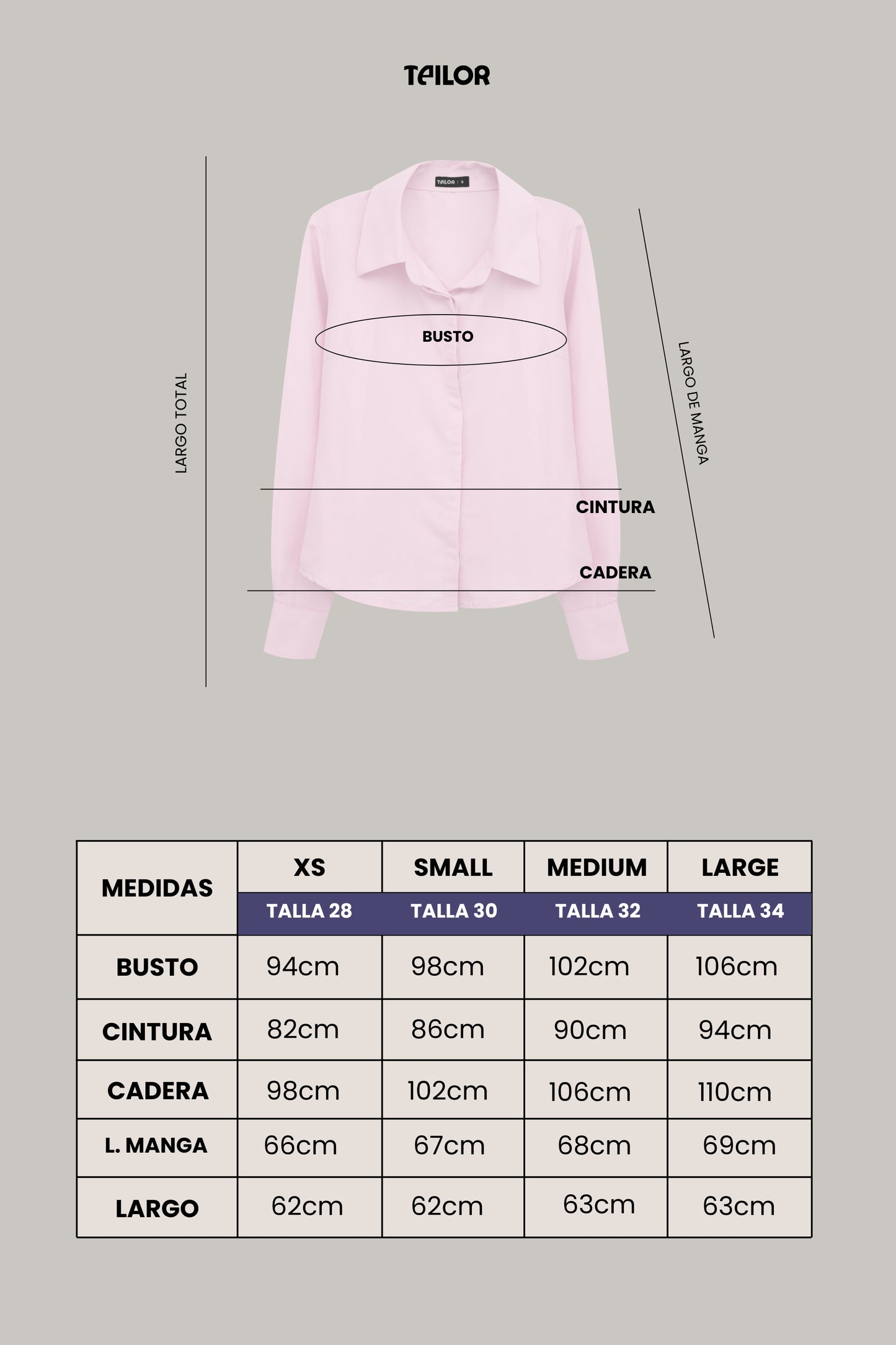 BLUSA CAMISA COTON MARIE ROSADO