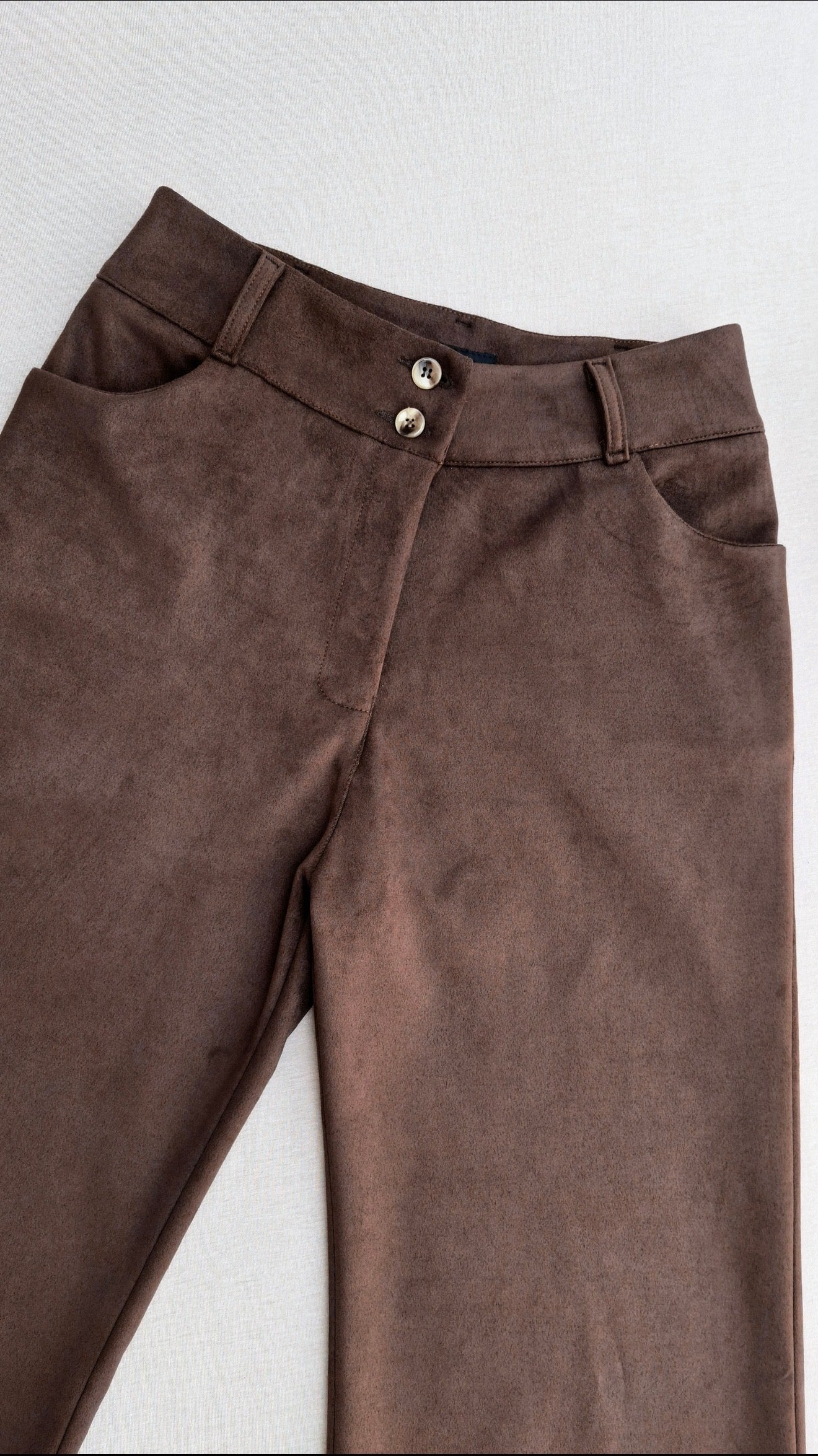 PANTALON PALAZZO OLIVIA MARRÓN