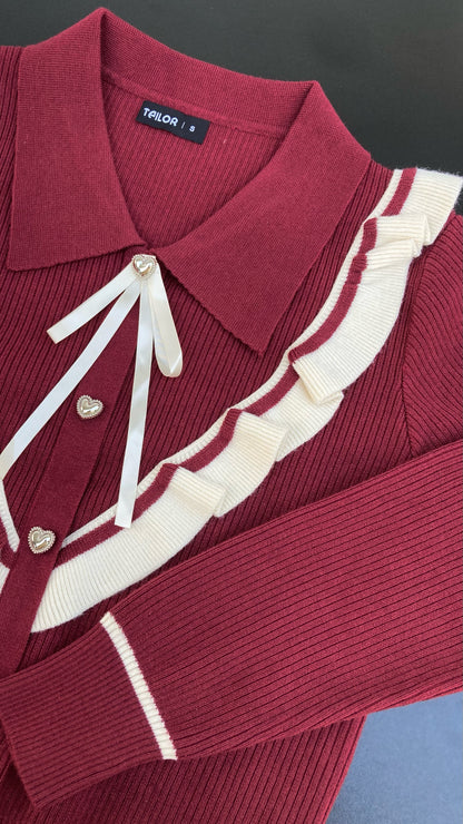 SWEATER CHOMPA ANNIE BORGOÑA