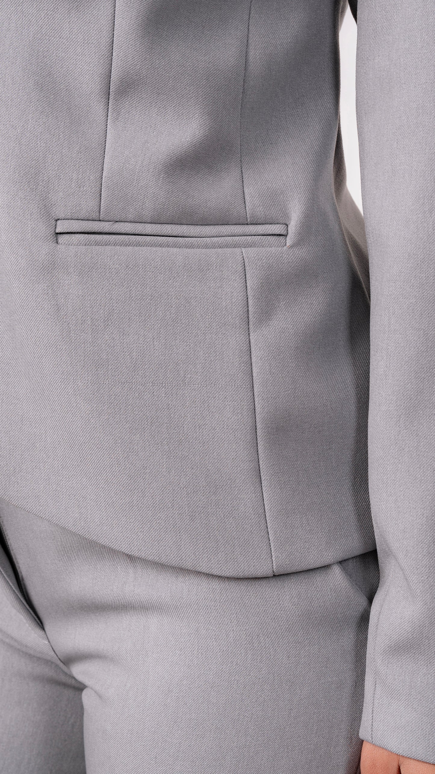 CONJUNTO SASTRE PLOMO PLATA VALENTINA