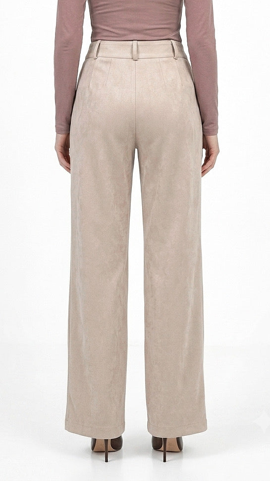 CONJUNTO TRENCH CROPPED OLIVIA BEIGE