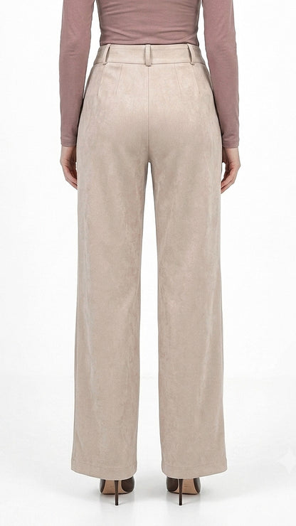 CONJUNTO TRENCH CROPPED OLIVIA BEIGE