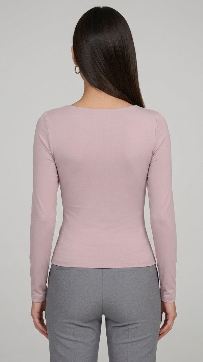 POLO CUELLO CUADRADO MIA MALVA