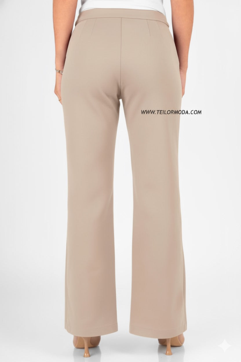 PANTALON PALAZZO MARTINA BEIGE