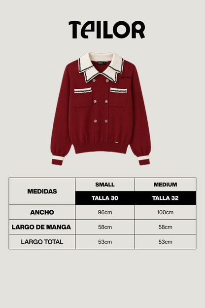 SWEATER CHOMPA GABRIELLE NEGRO