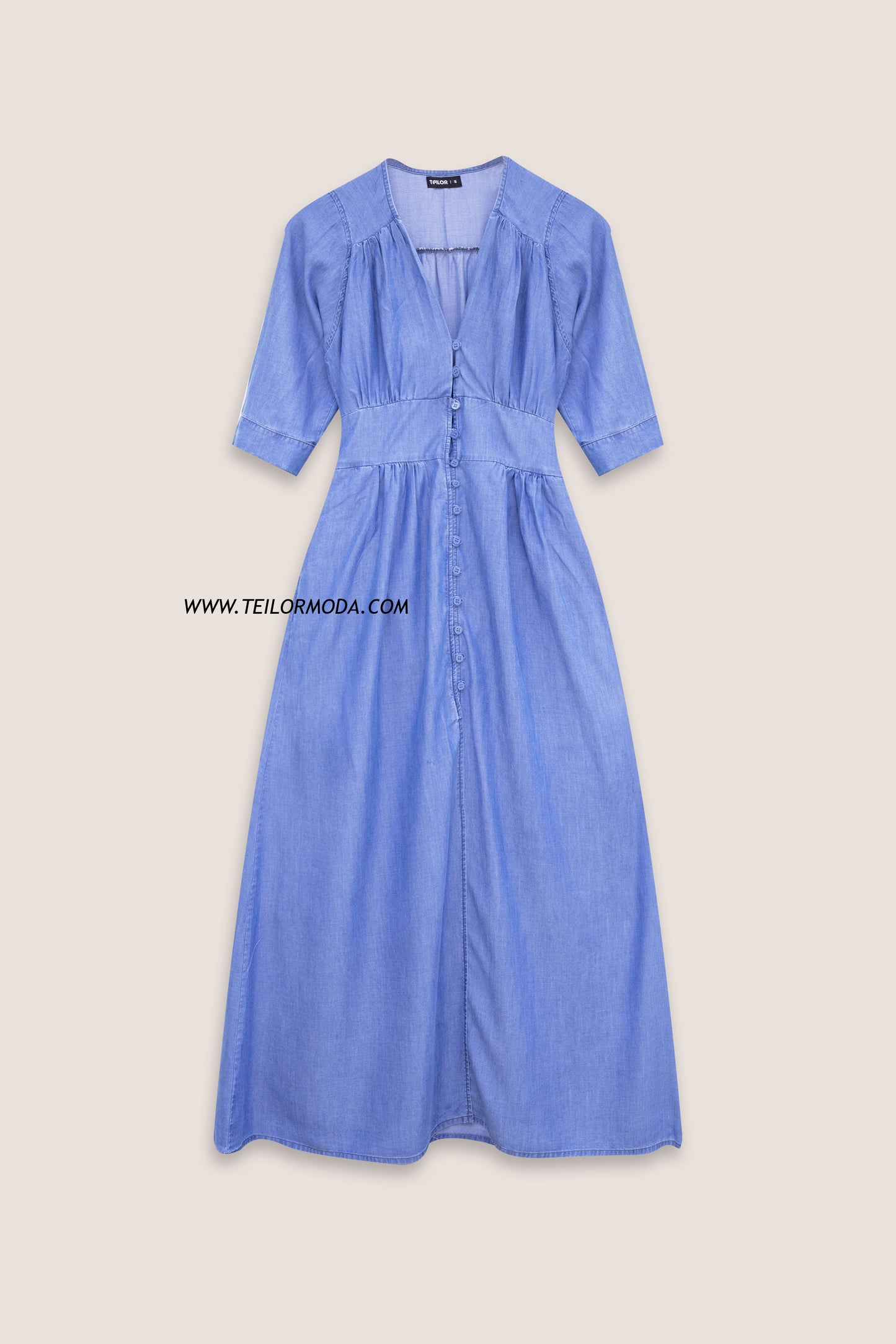 VESTIDO LARGO DENIM NEREA