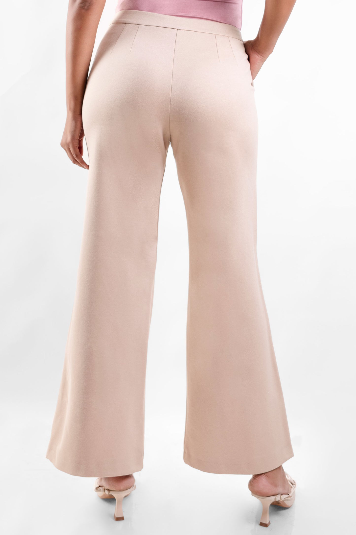 PANTALON PALAZZO MARTINA BEIGE