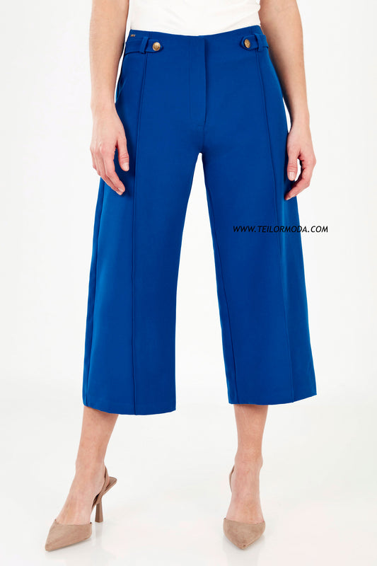 PANTALON CULOTTE ARIANA AZULINO