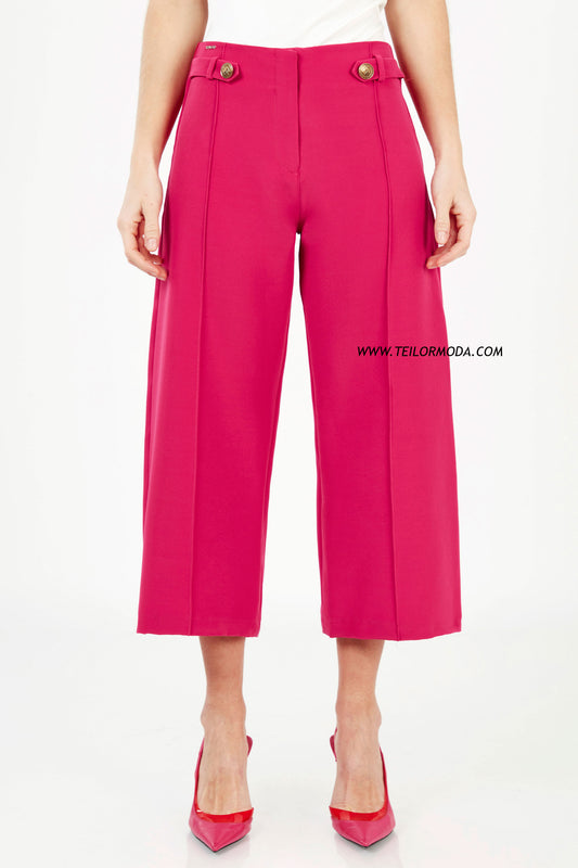 PANTALON CULOTTE ARIANA FUCSIA