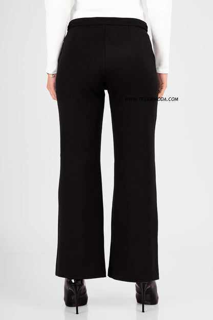 PANTALON PALAZZO MARTINA NEGRO