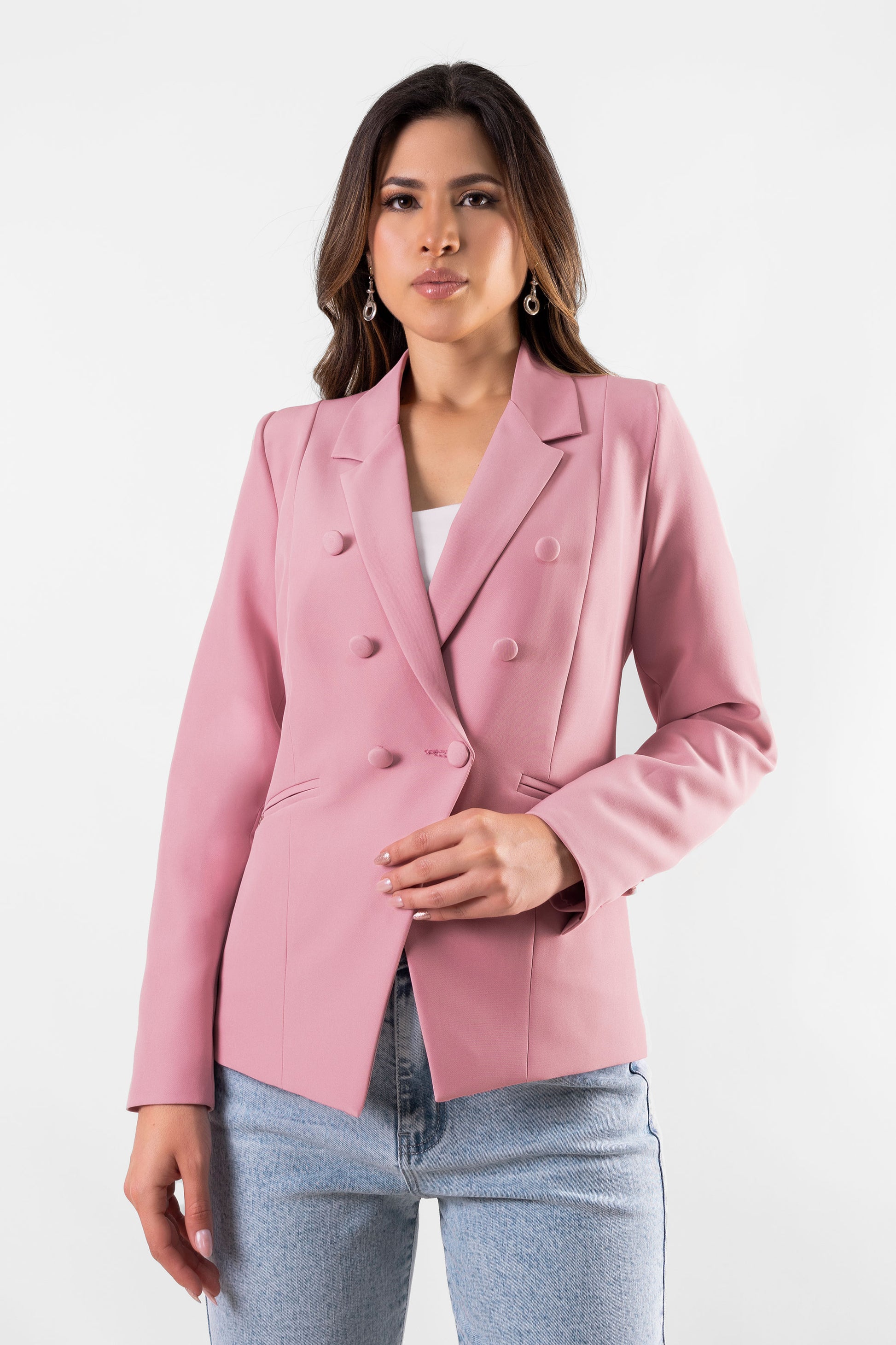 Blazer Plumiferos Mujer Rosa Palo Chaqueta Plumas Zara Chica