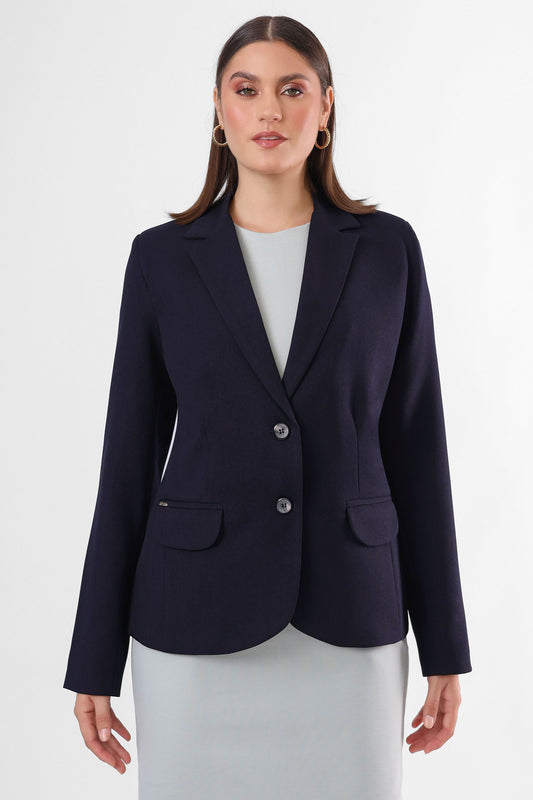 BLAZER SASTRE VALENTINA AZUL PRESIDENCIAL