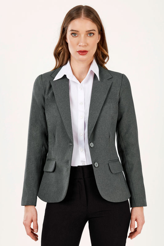 BLAZER SASTRE VALENTINA PLOMO