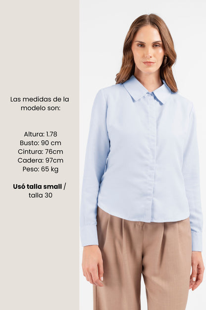 BLUSA CAMISA COTON MARIE CELESTE