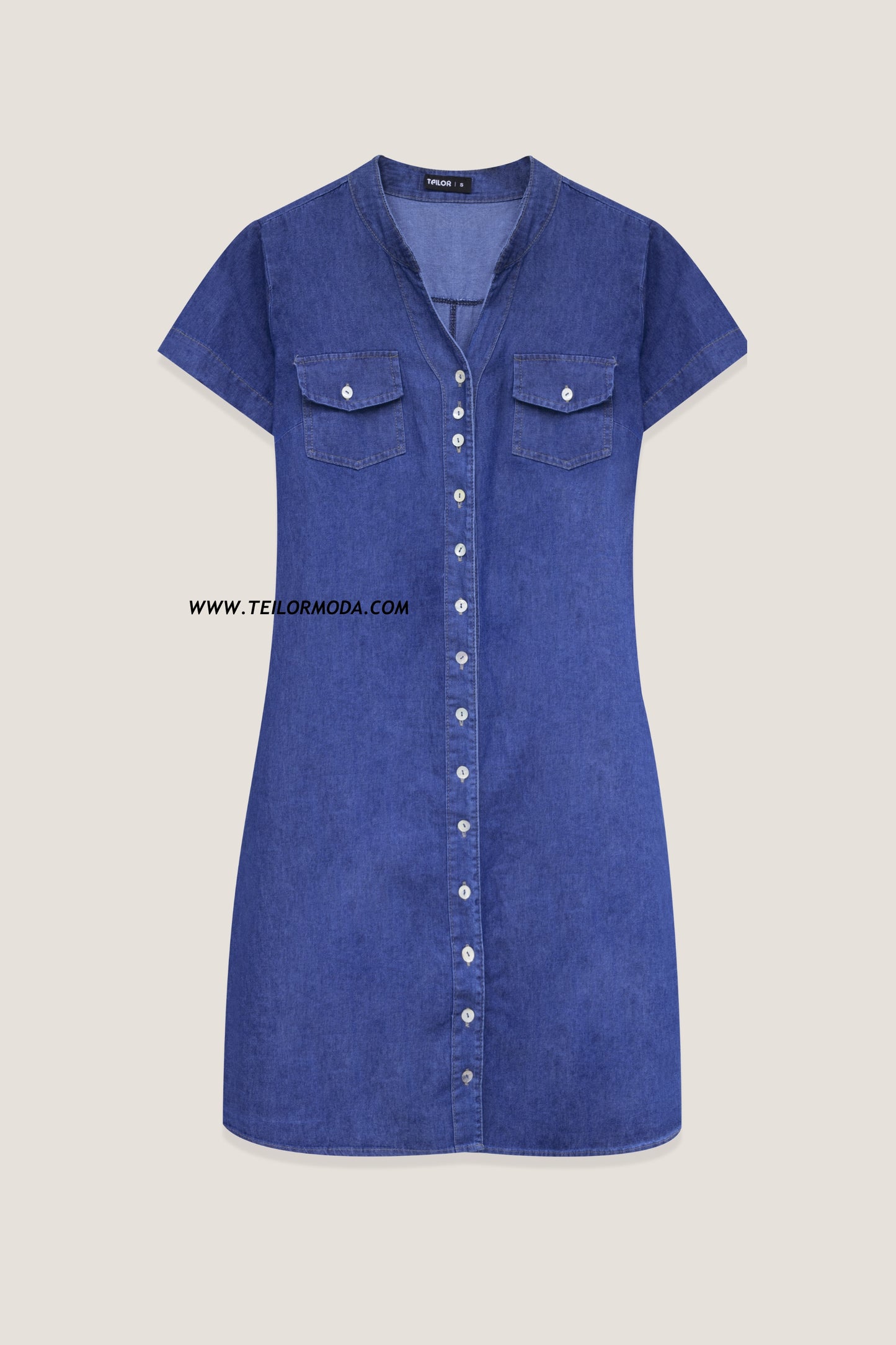 VESTIDO MIDI DENIM ELIANNA