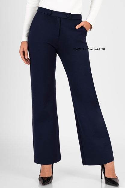 PANTALON PALAZZO MARTINA AZUL